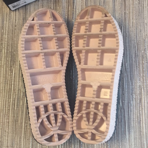 Melissa Puzzle Peep Toe Platforms - Picture 5 of 8